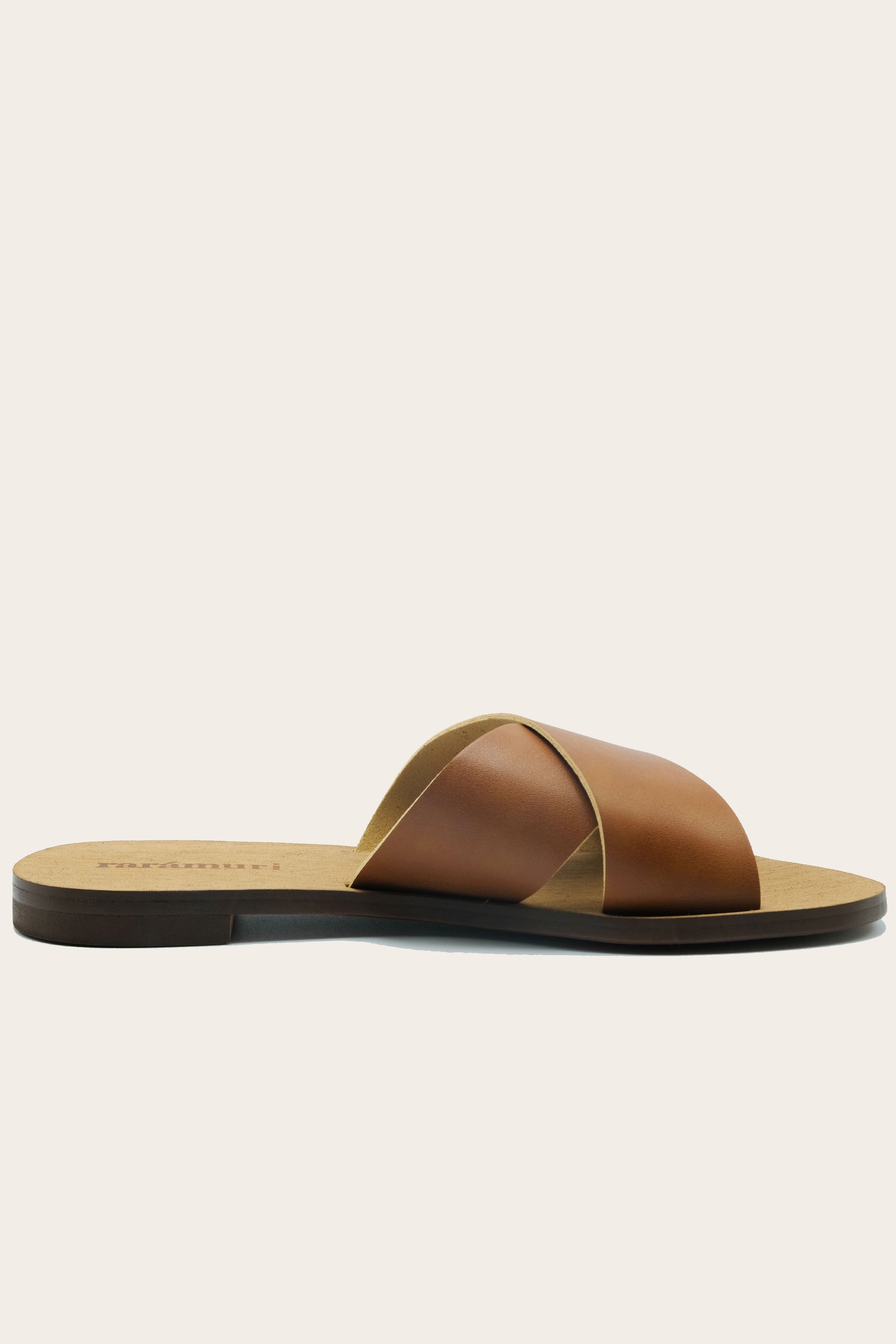 Ráramuri Palermo Vegan Sandalen - Lichtbruin