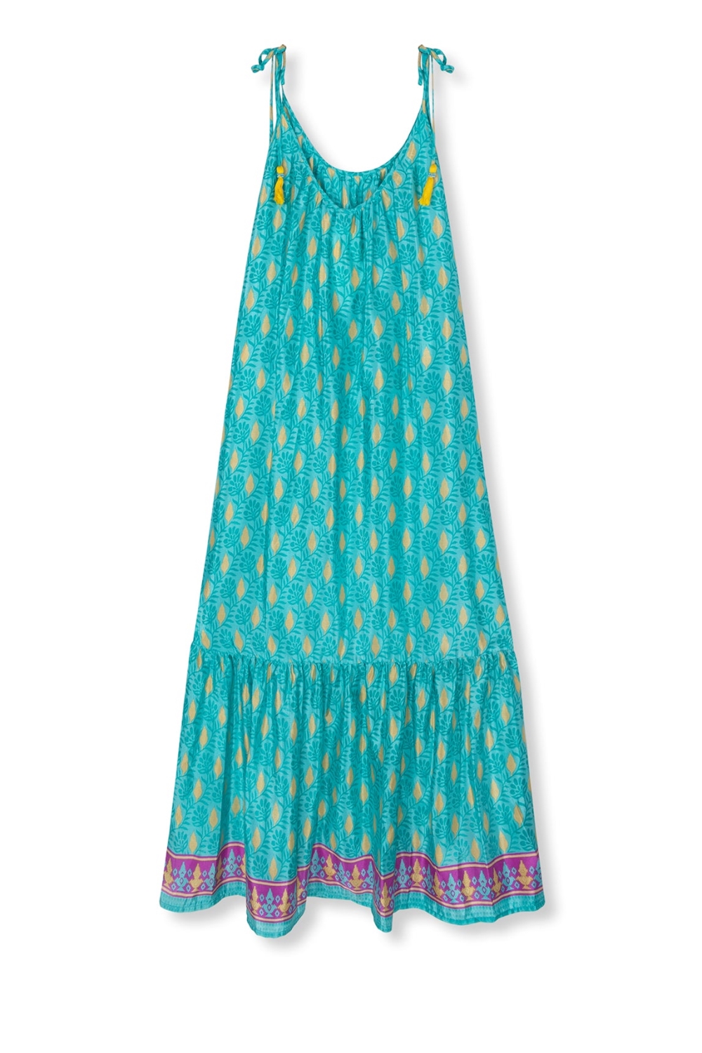 el.rÃ©sidu  Jurk Myra Teal Blue