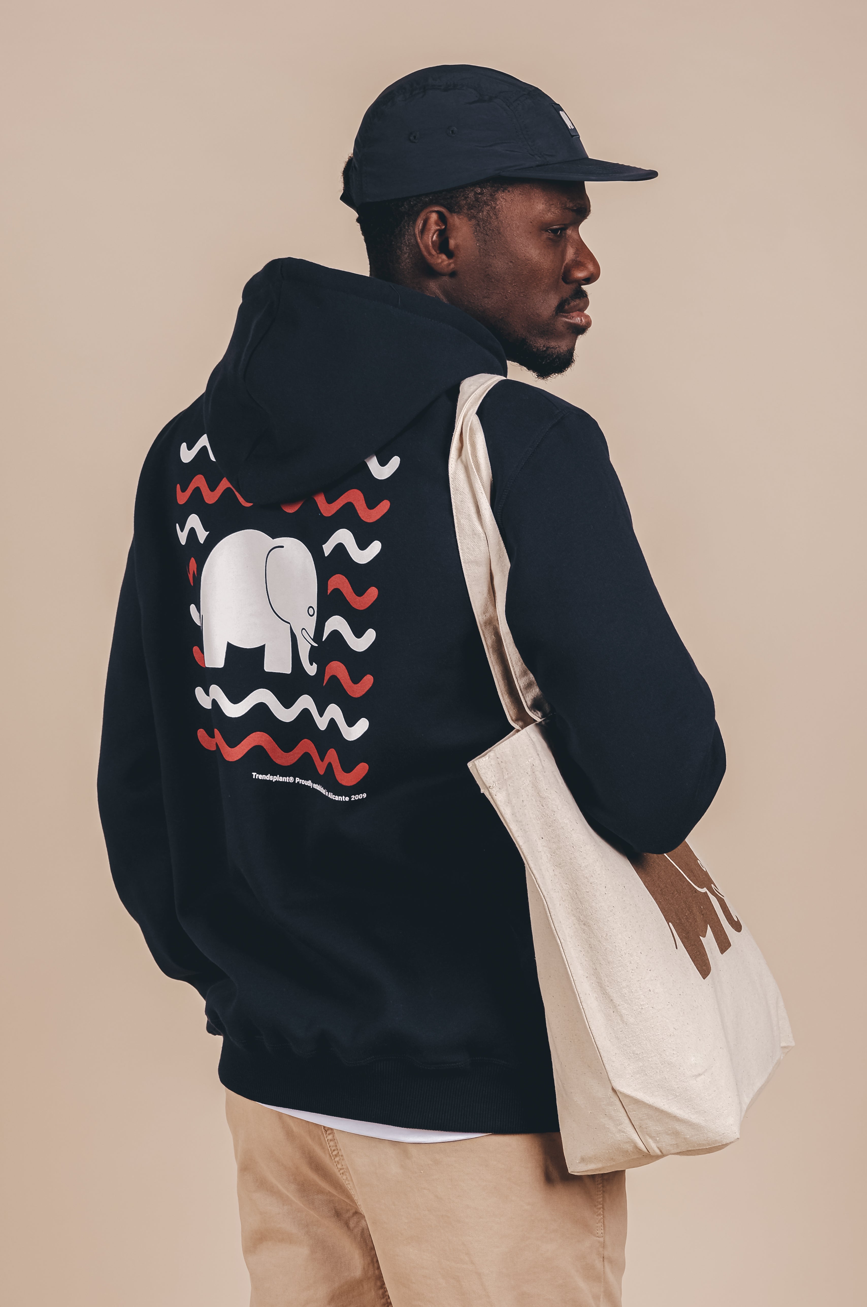 Trendsplant Explanada Hoodie Blauw