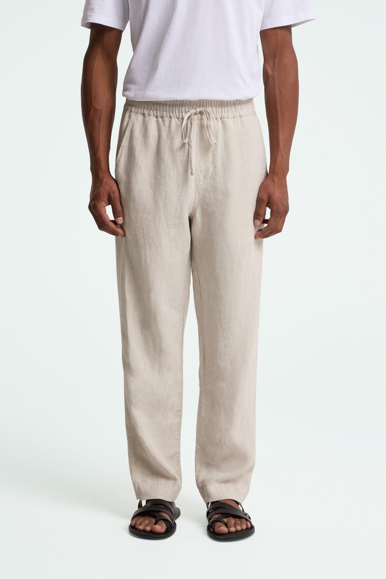 Kings of Indigo mannen vegan Broek Martin Undyed Beige