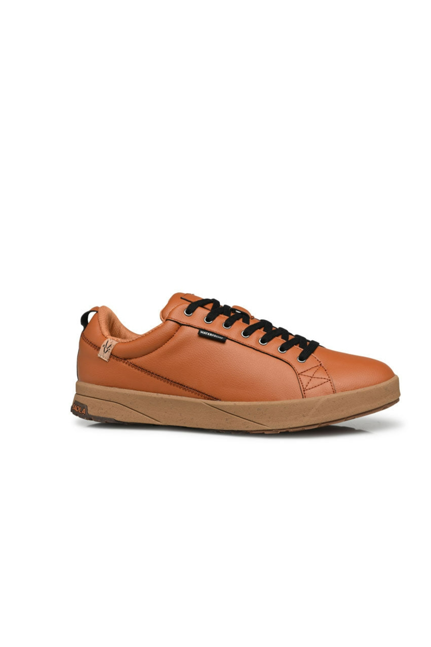 SAOLA mannen vegan Sneakers Heren Cannon Waterproof 2.0 Caramel