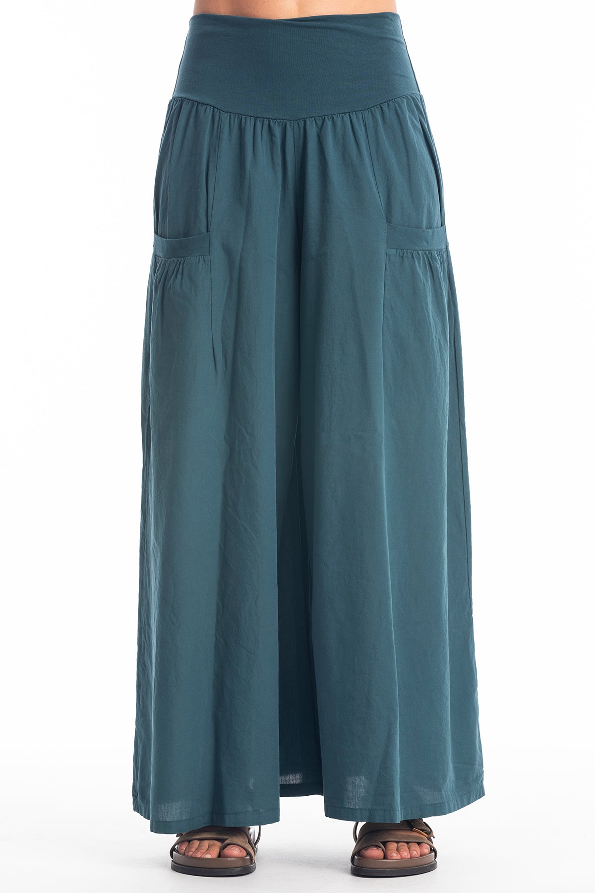 RAVENS VIEW IBIZA  Rok Broek Funky Oceaanblauw