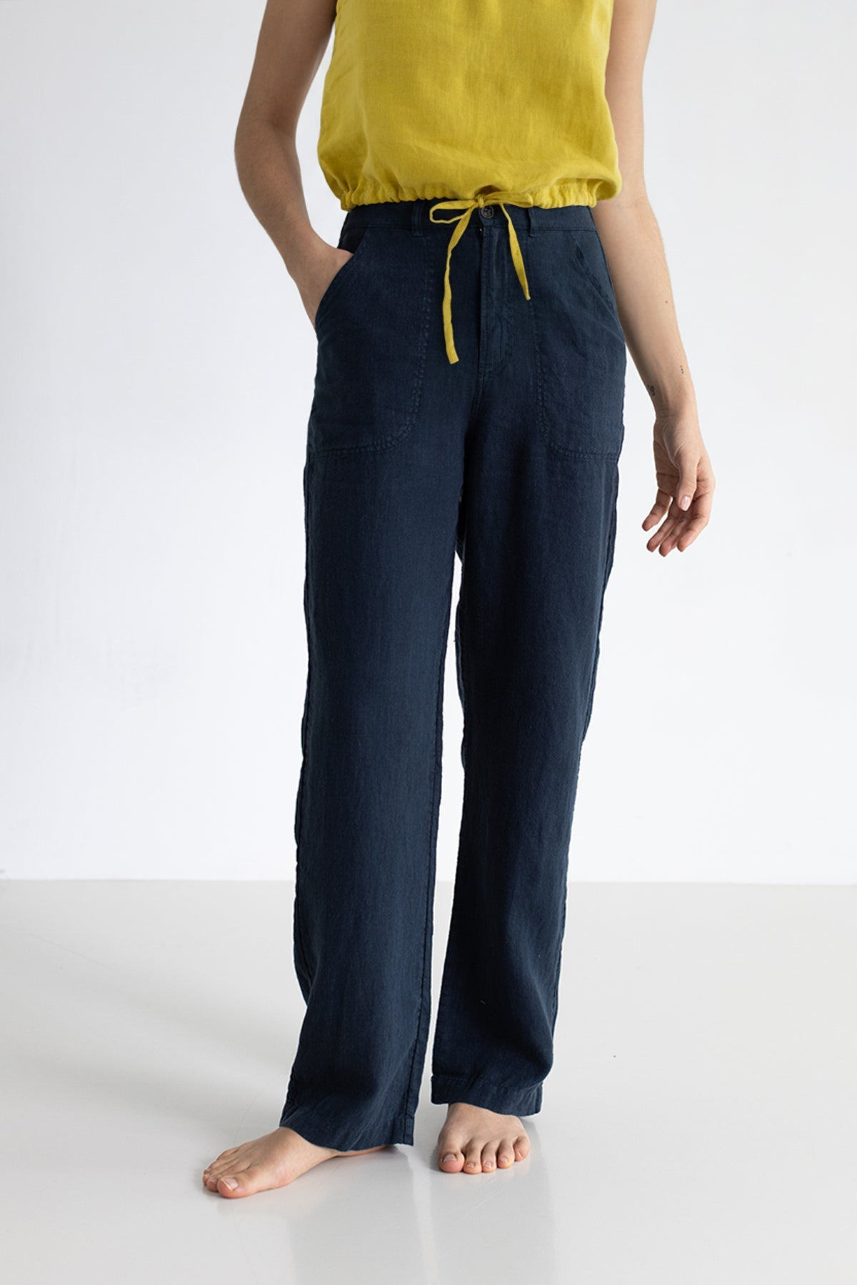 TWOTHIRDS  Broek Jaz Blue Night