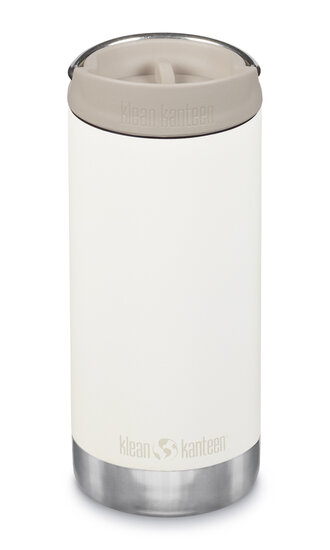 Klean Kanteen TKWide Insulated 355ml Tofu, RVS thermosfles met twistcap