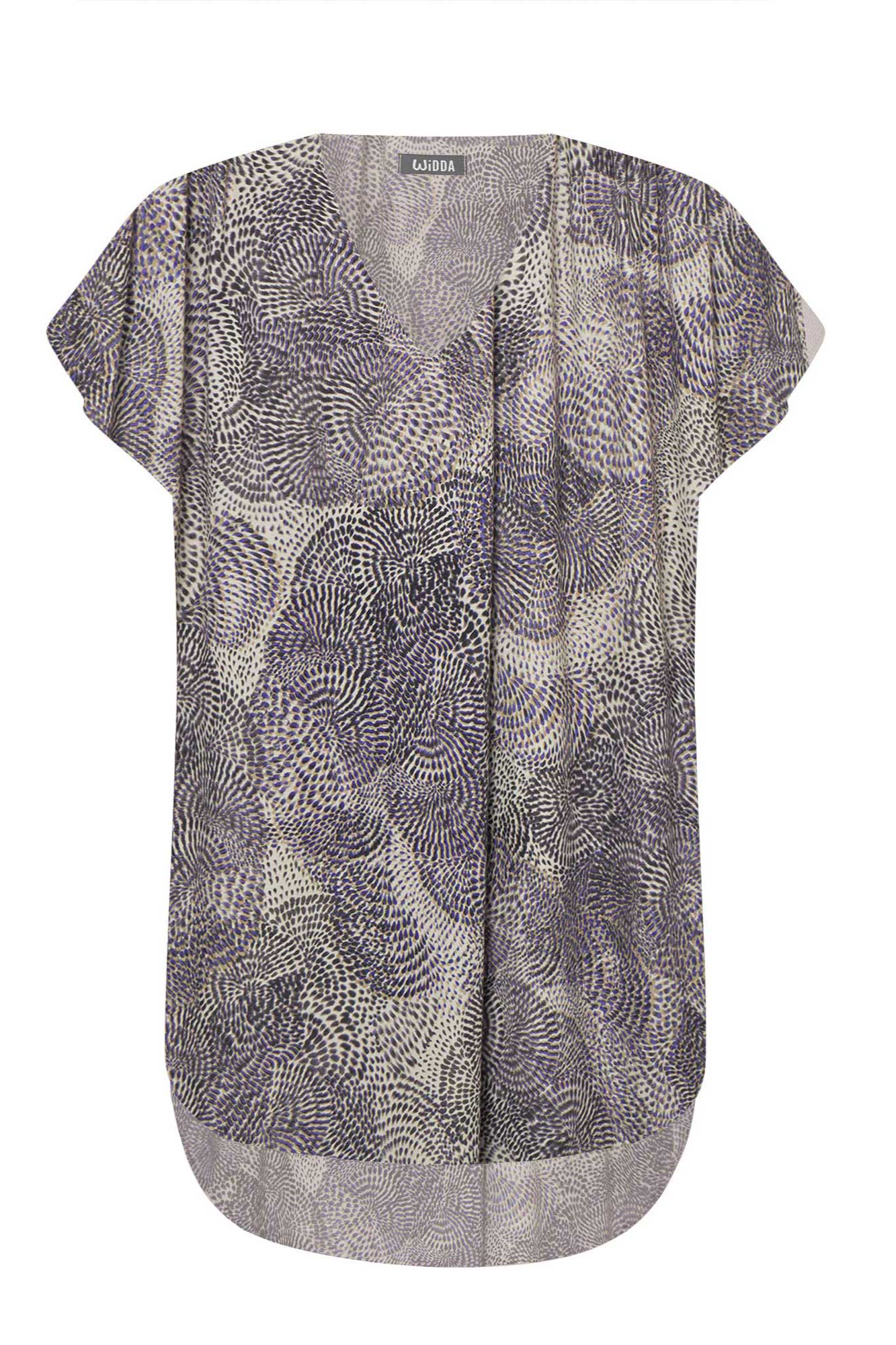 Widda  Blouse Beat Radiance Met Patroon