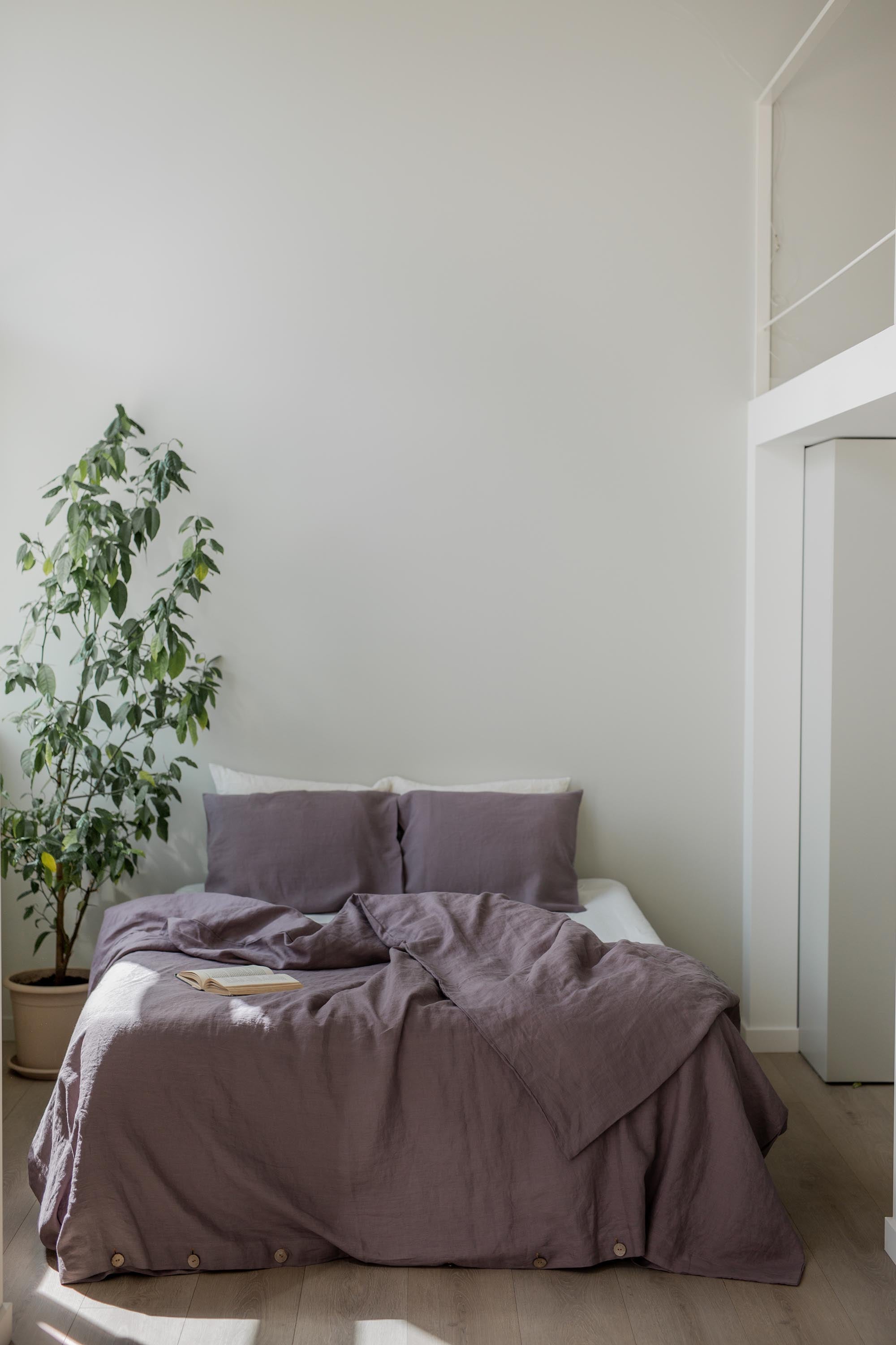 AmourLinen  Linnen Beddengoedset Dusty Lavender