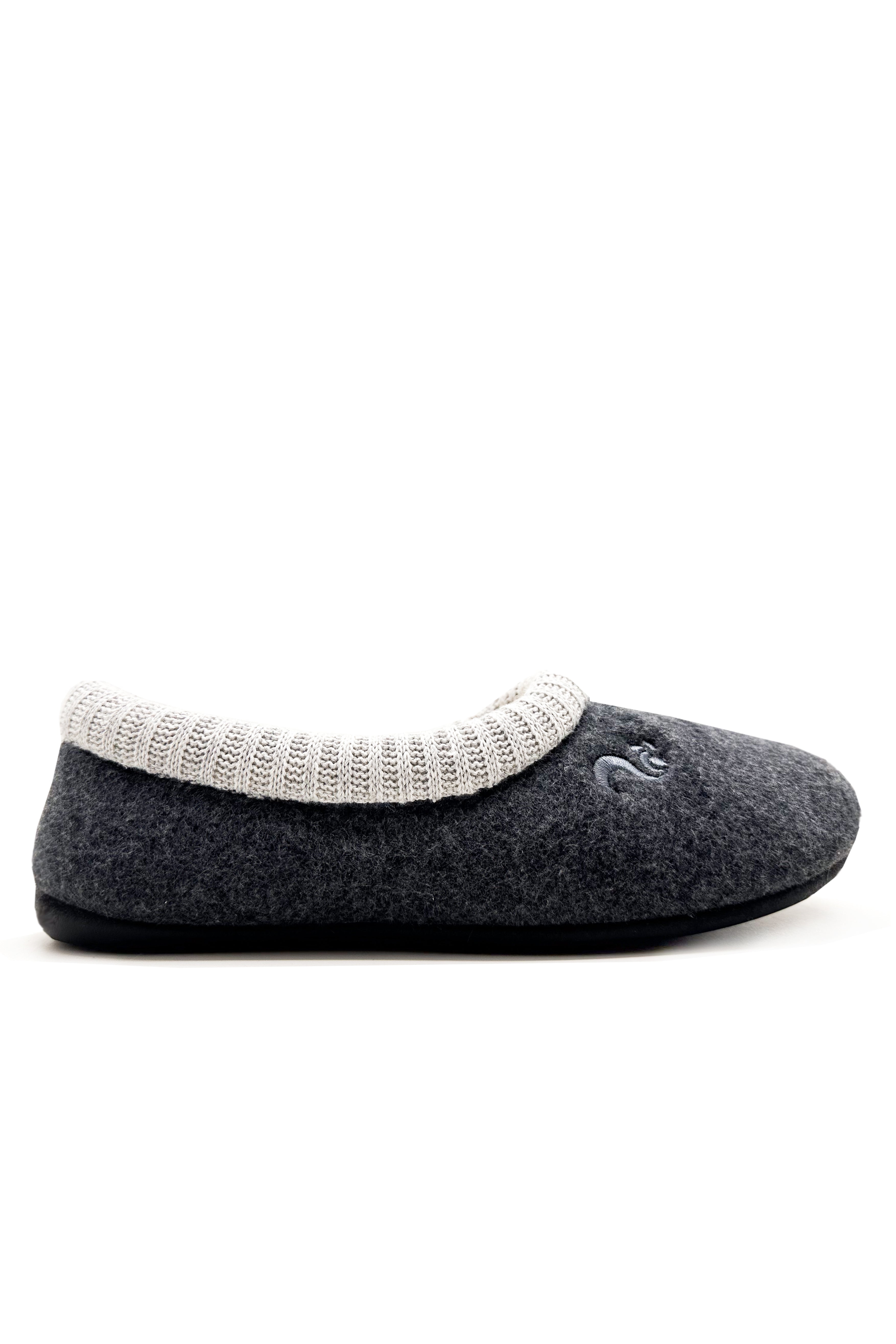 thies  Pantoffels Cozy Home Donkergrijs (W/X)