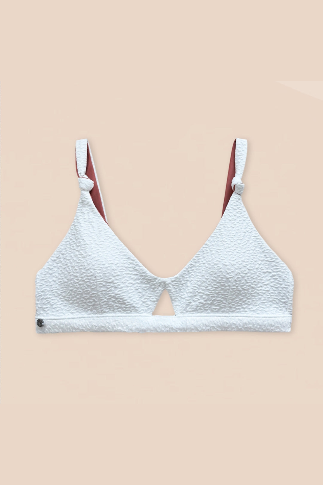Woodlike  Bikinitop Roze Bruin / Koraalwit