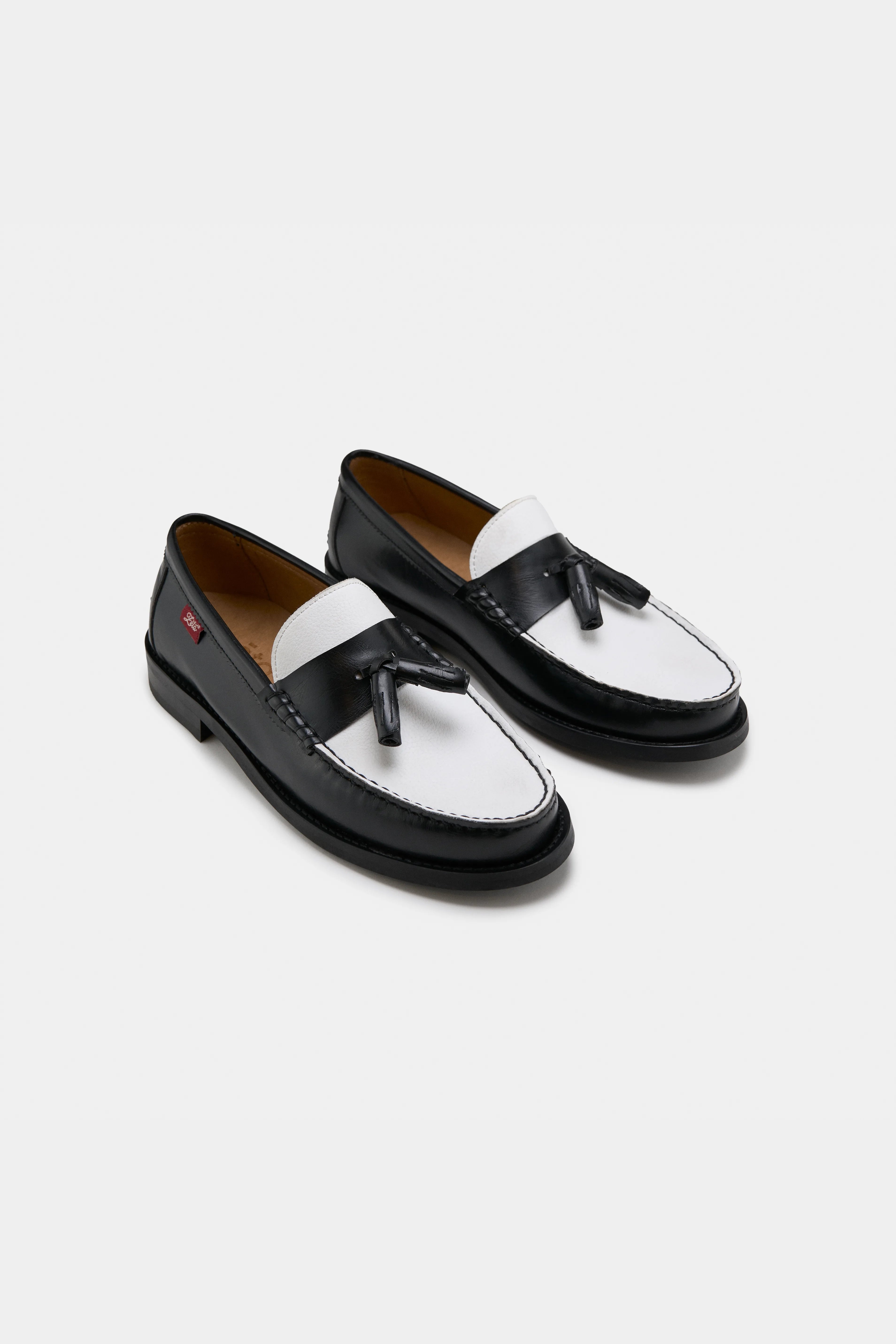 ZÃ¨ta mannen vegan Loafers Unisex Minho Zwart & Wit