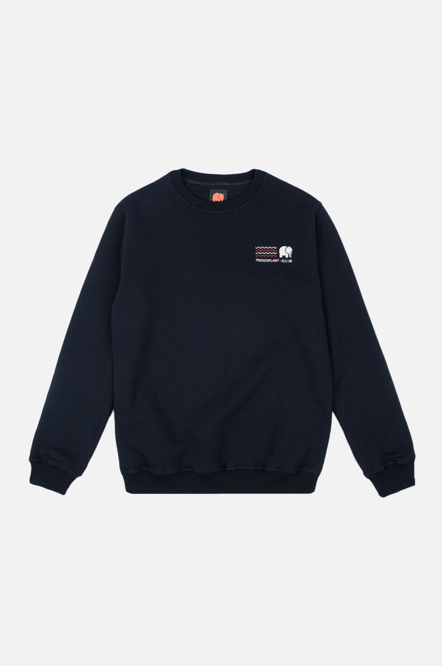 Trendsplant mannen vegan Trui Explanada Blauw