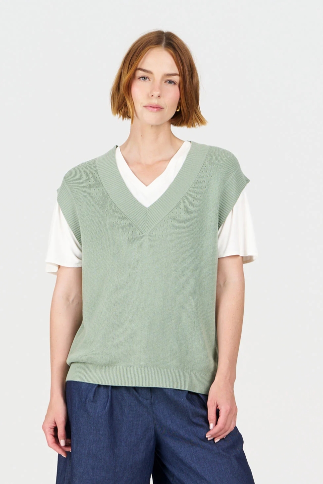 KOMODO  Vest Sander Saliegroen
