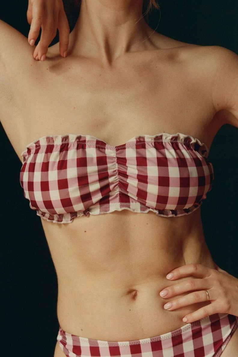 NÃ©nÃ©s  Bikinitop Sally Strapless Geruit Roze