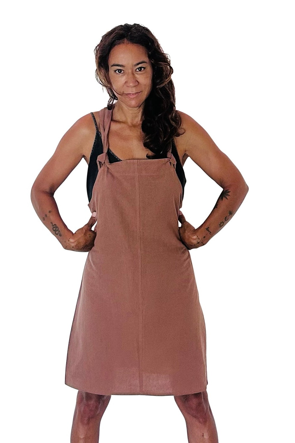 The Driftwood Tales  Dress Garden Marsala Bruin
