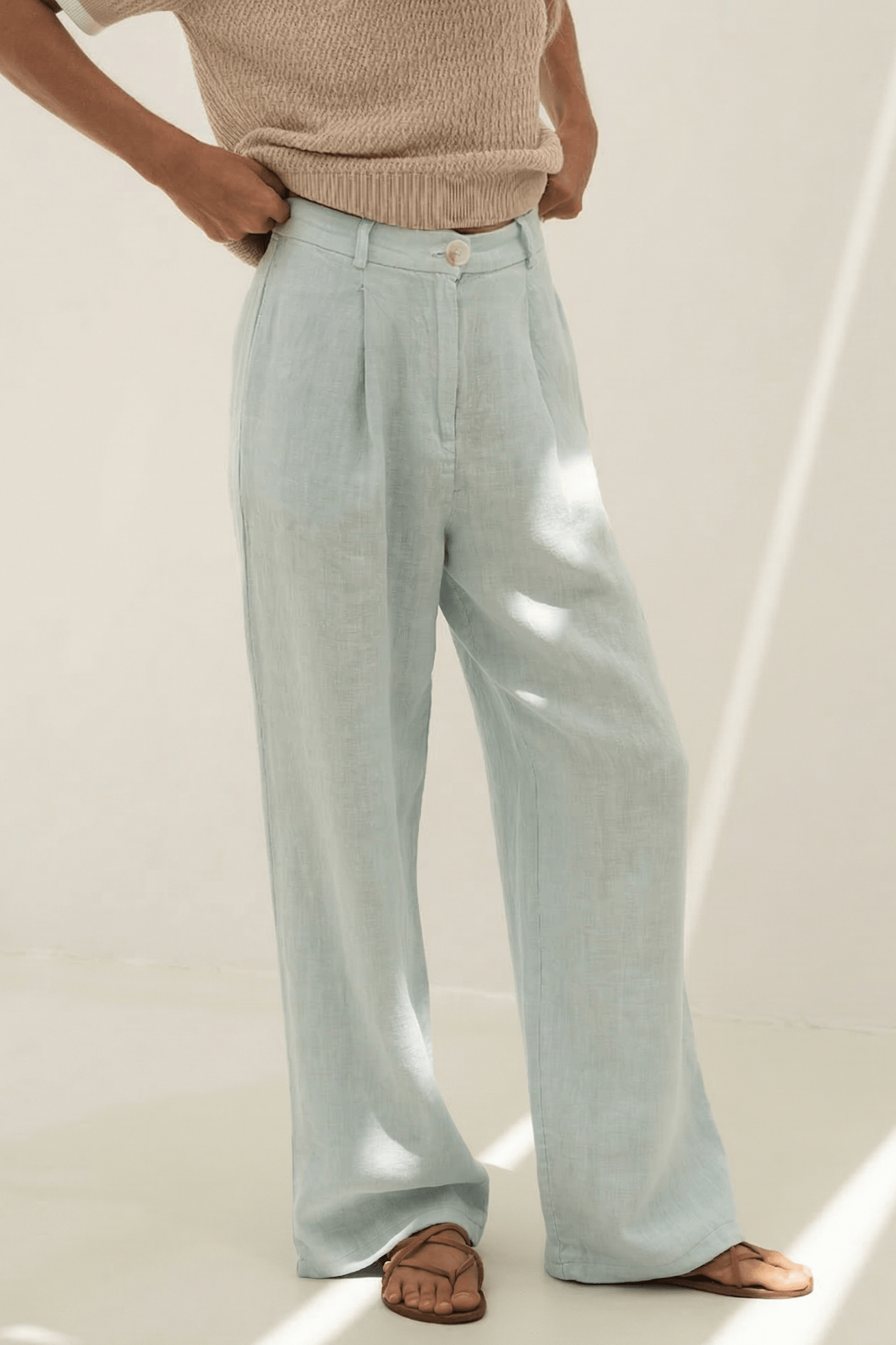 NÃ¤z  Broek Mara Lichtblauw