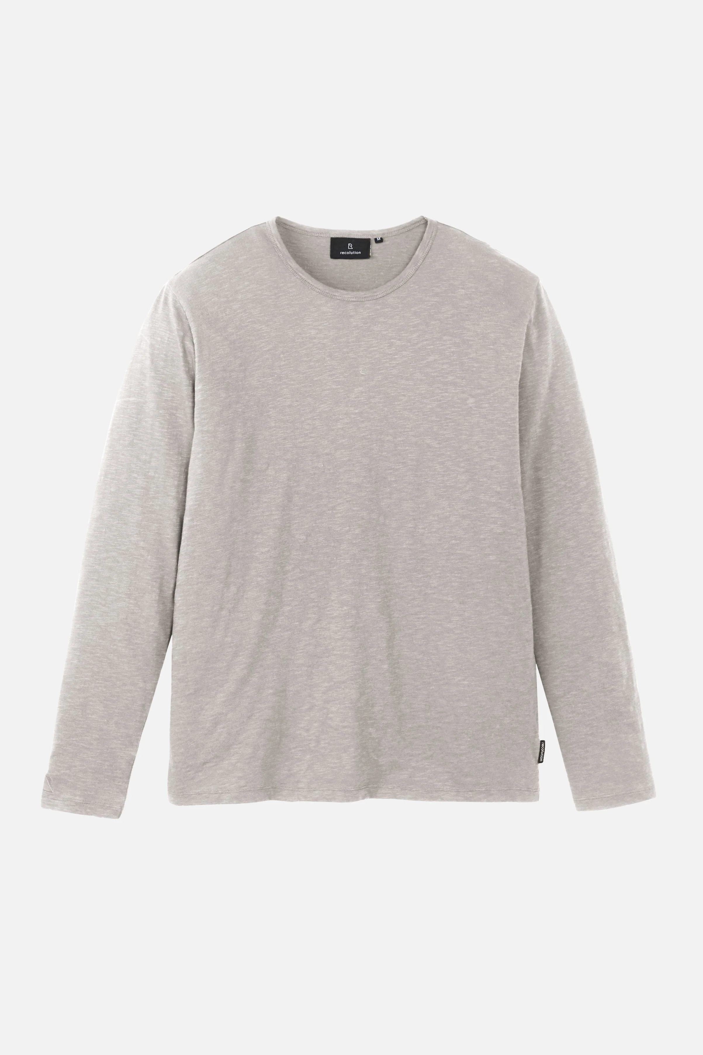 Recolution mannen vegan Longsleeve Maca Grey