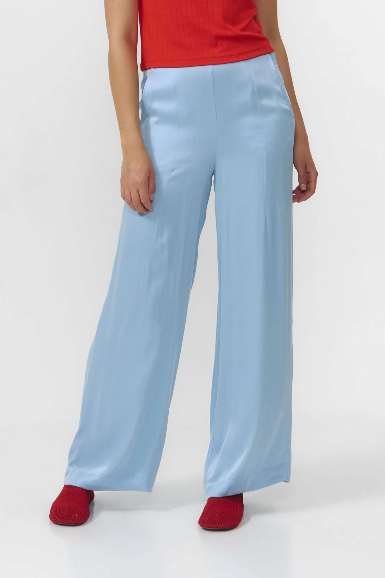 SUITE13LAB  Broek Luna Lichtblauw