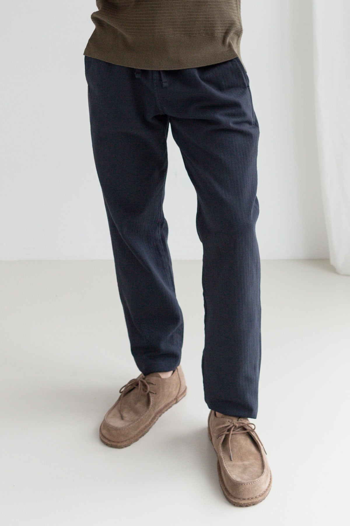 TWOTHIRDS mannen vegan Heckelberg Marineblauwe Broek