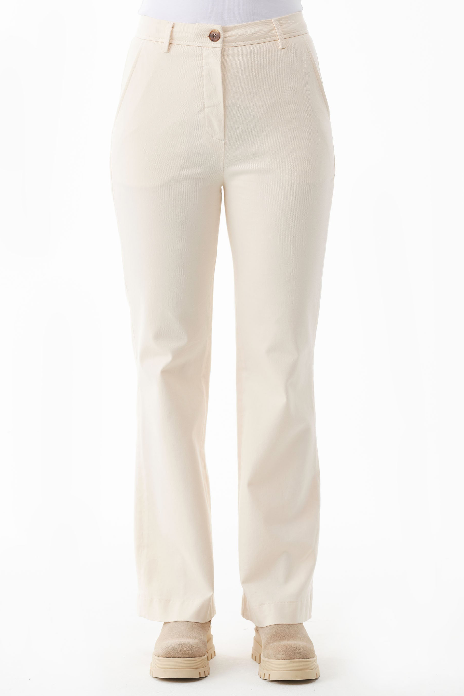ORGANICATION  Broek Off White