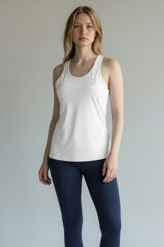 Underscored  Tanktop Ashdown Helderwit