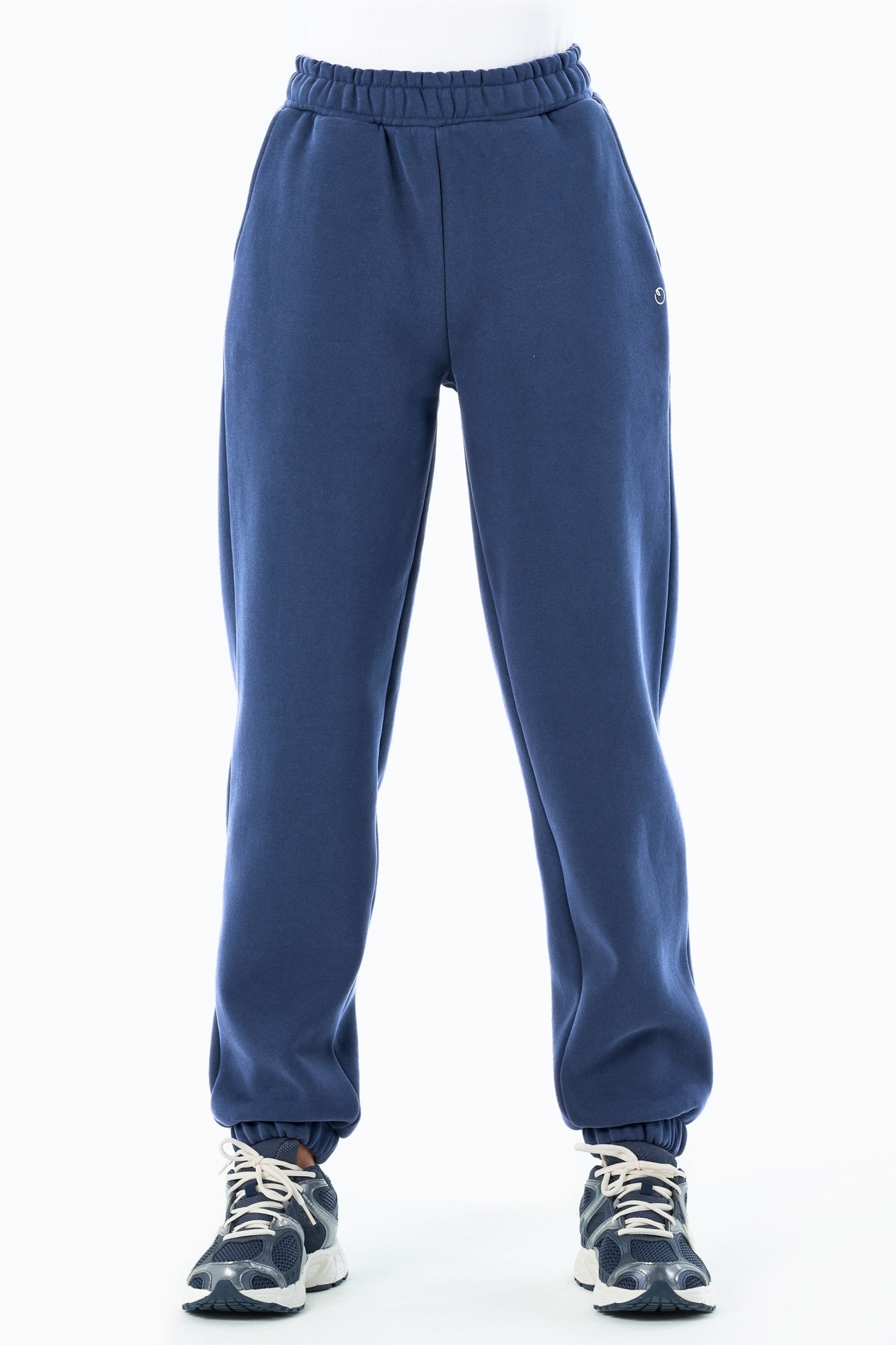 ORGANICATION mannen vegan Joggingbroek Parkerr Marineblauw