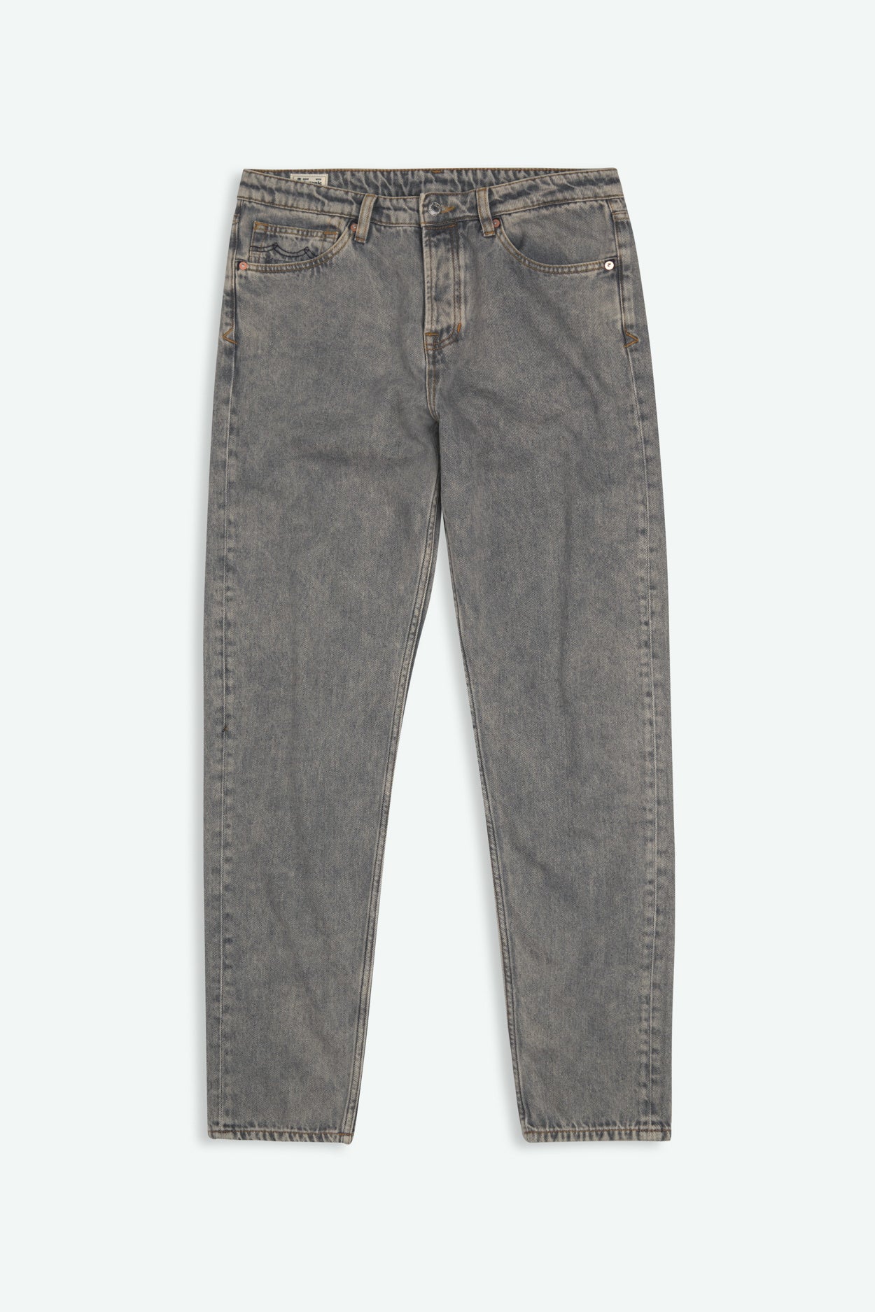 Kings of Indigo mannen vegan Jeans Sushan Well Grey Mid Marble