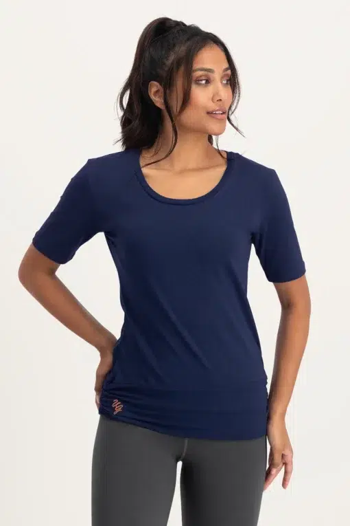 Kami Yoga Tee – Midnight