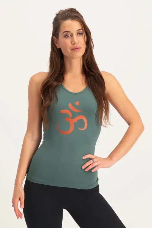 OM Core Yoga Tank – Forest