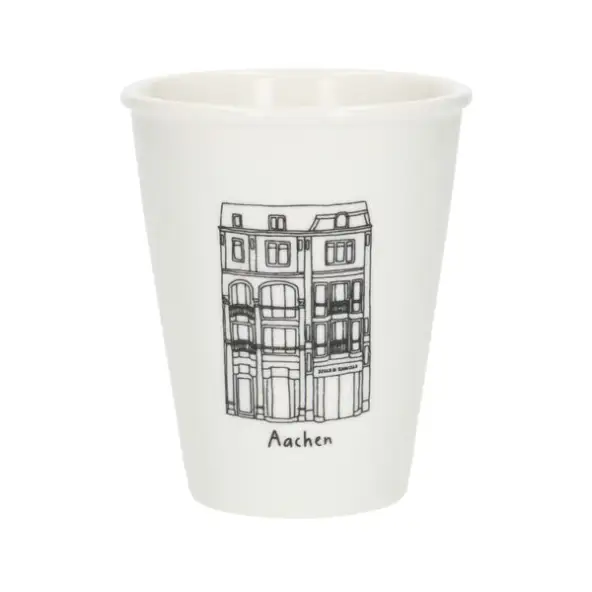 Gevel mok, Aken, porselein, 200 ml
