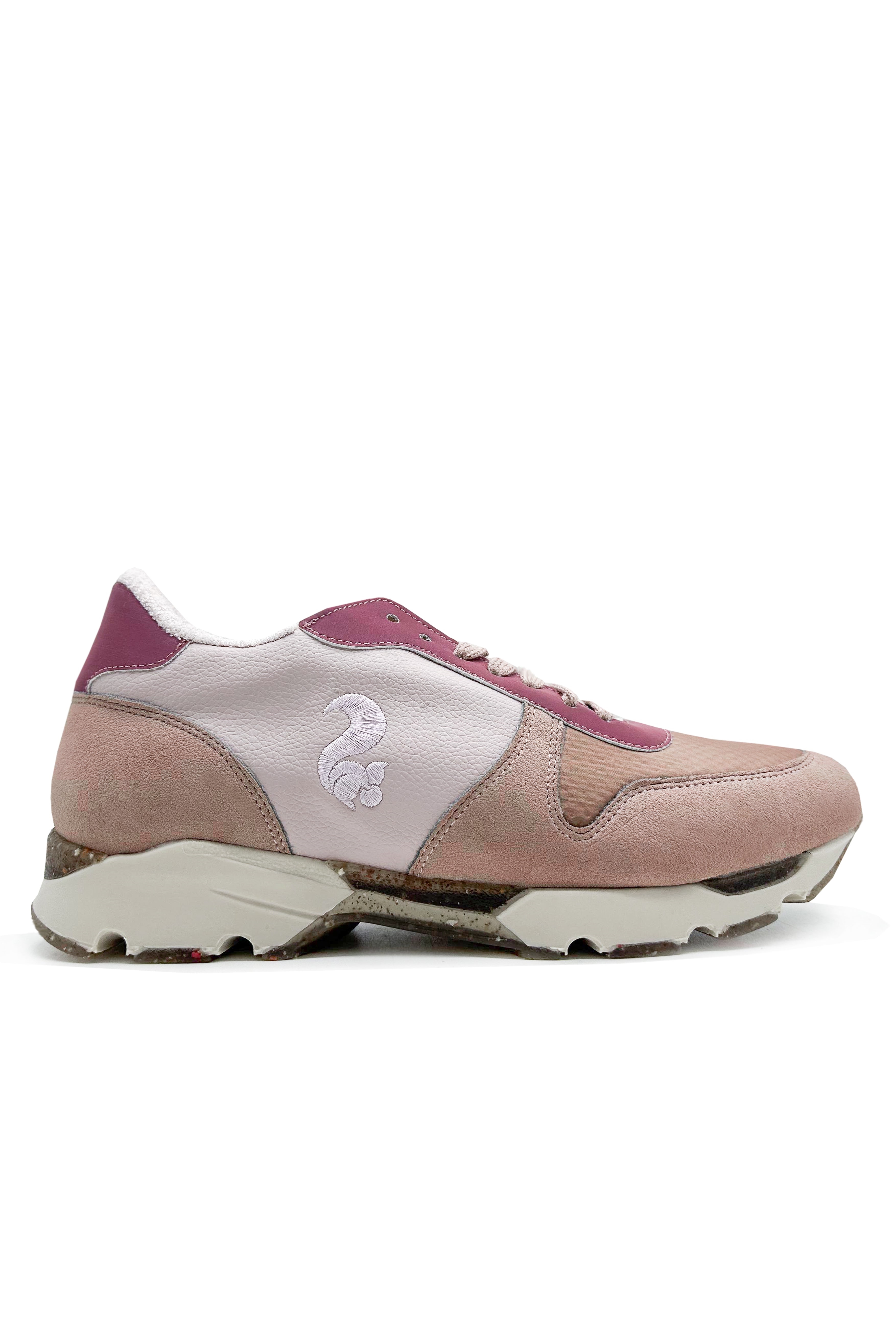 thies  Runner Sneakers Eco Squirrel Algae Cork Antiek Roze