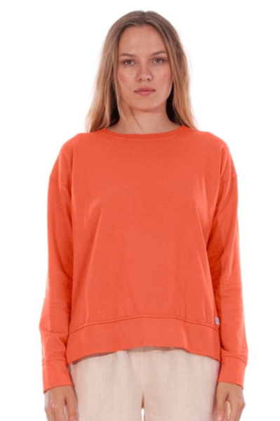 RAVENS VIEW IBIZA  Sweatshirt Mia Terracotta Oranje