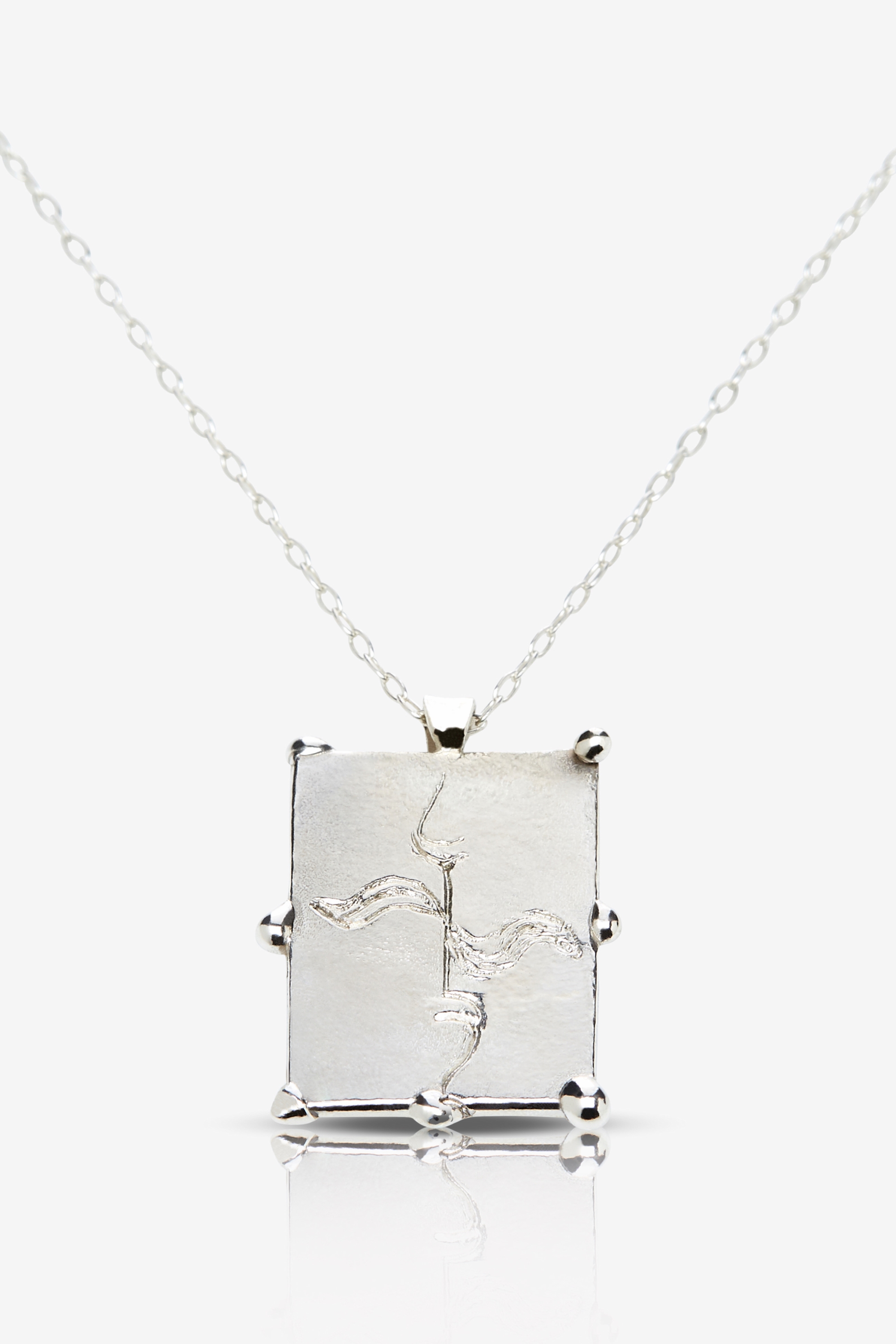 Nouare Jewelry  Ketting Padma Gerecycled Zilver