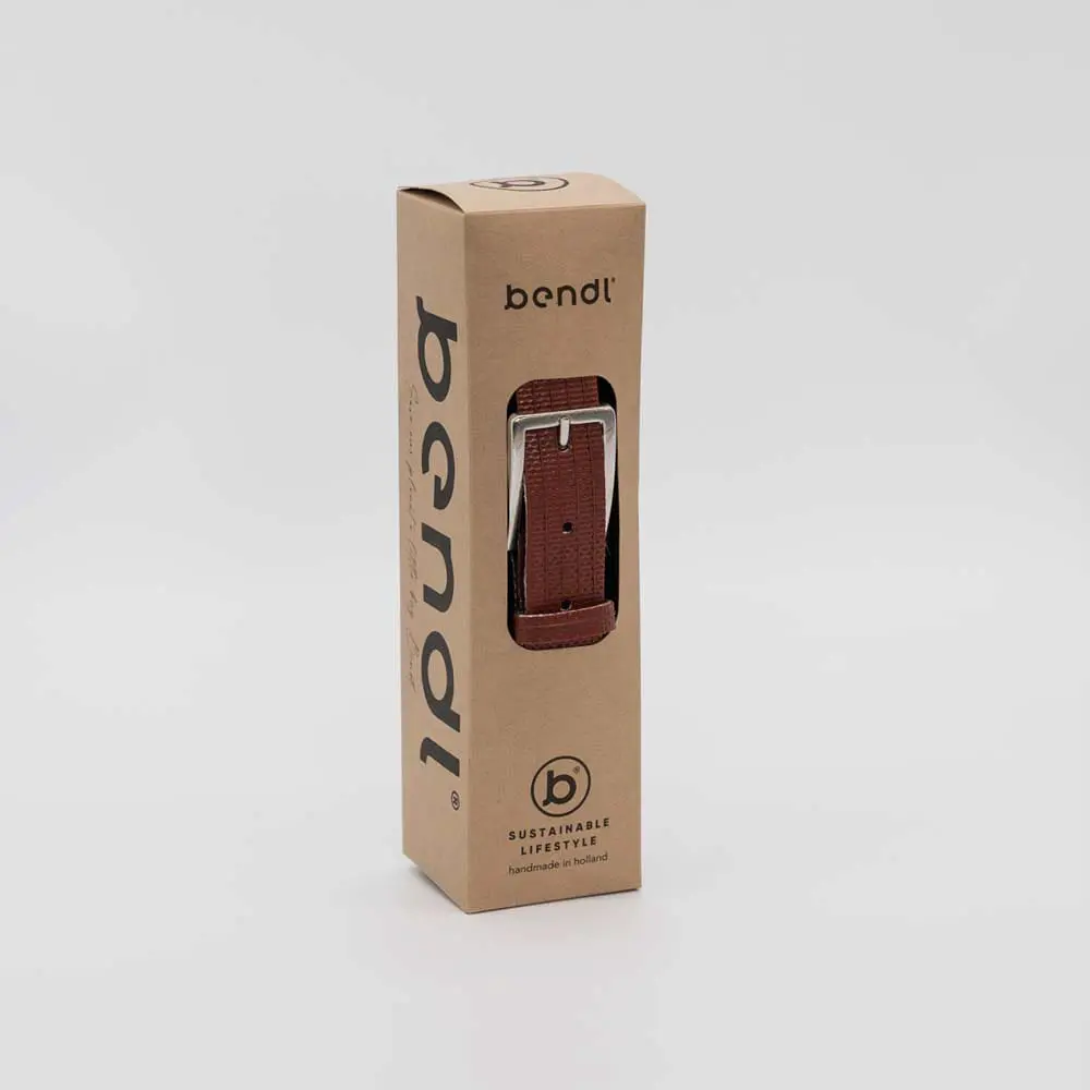 Vuilnisbelt – Rode Upcycled Brandslang Riem | (3 cm)