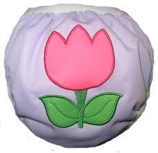 Monkey Doodlez Zwemluier - Tulip - Maat S (4-8 kilo)
