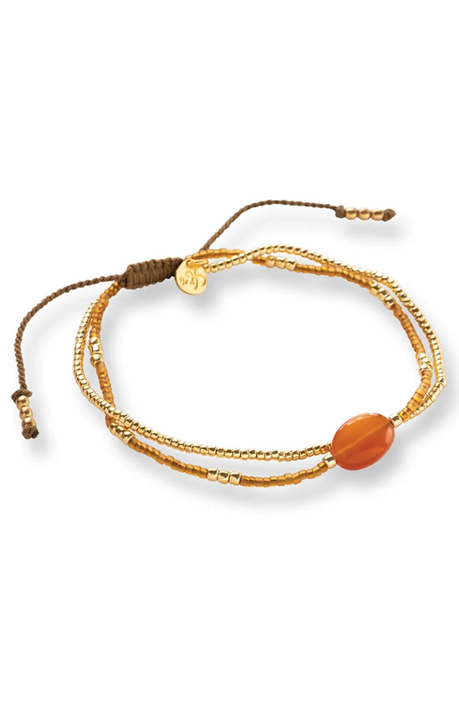 Feeling armband Carneool