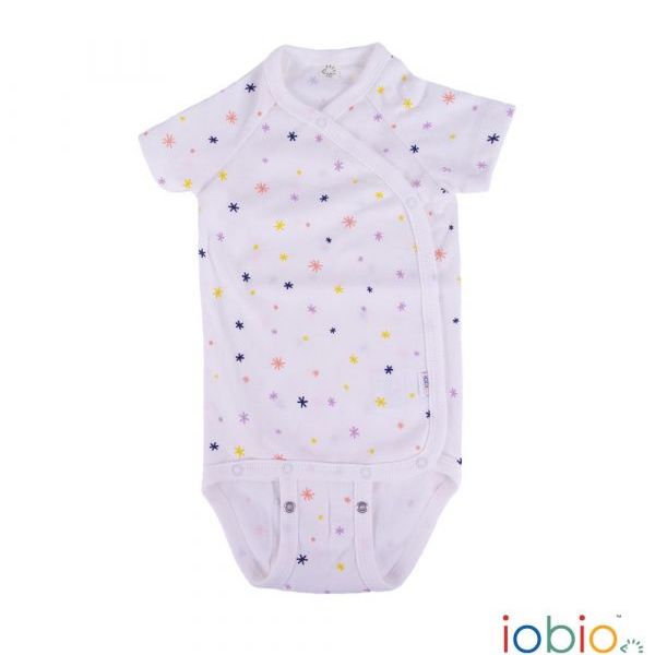 Iobio overslagromper korte mouw sterretjes - 50/56