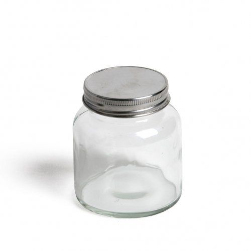 Voorraadpotje, glas, middel, 225 ml