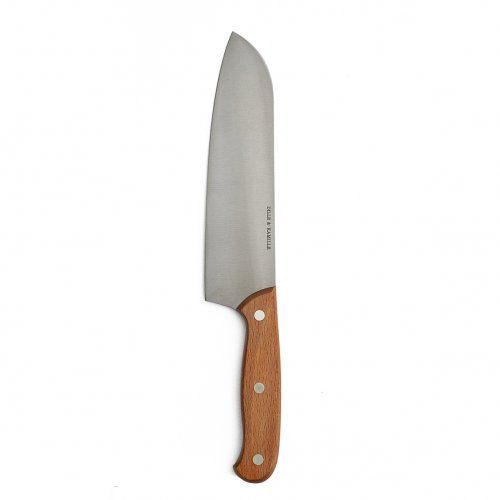 D&K santokumes, beukenhouten handvat, 32 cm