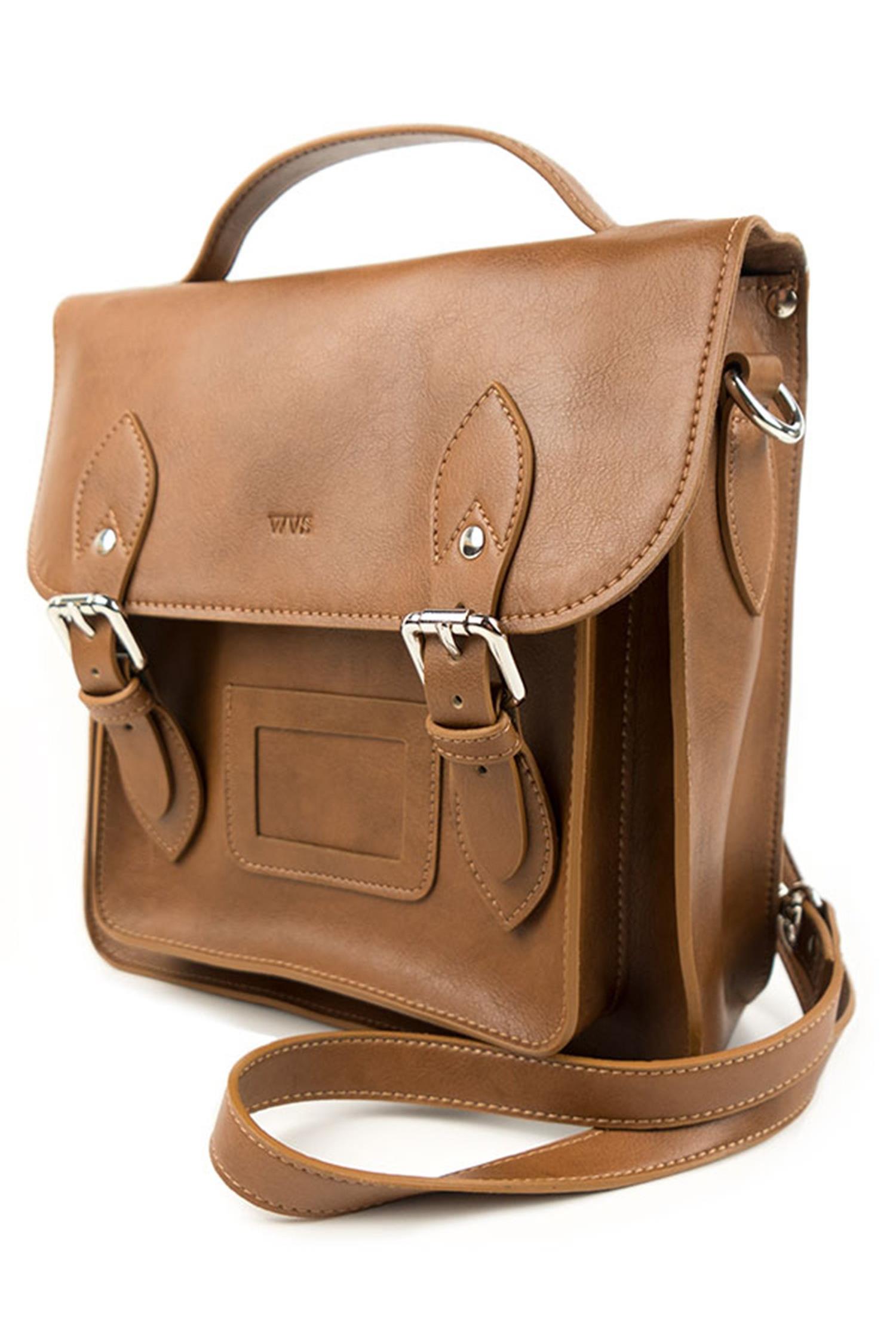 Will's Vegan Store  Rugzak Satchel Tan