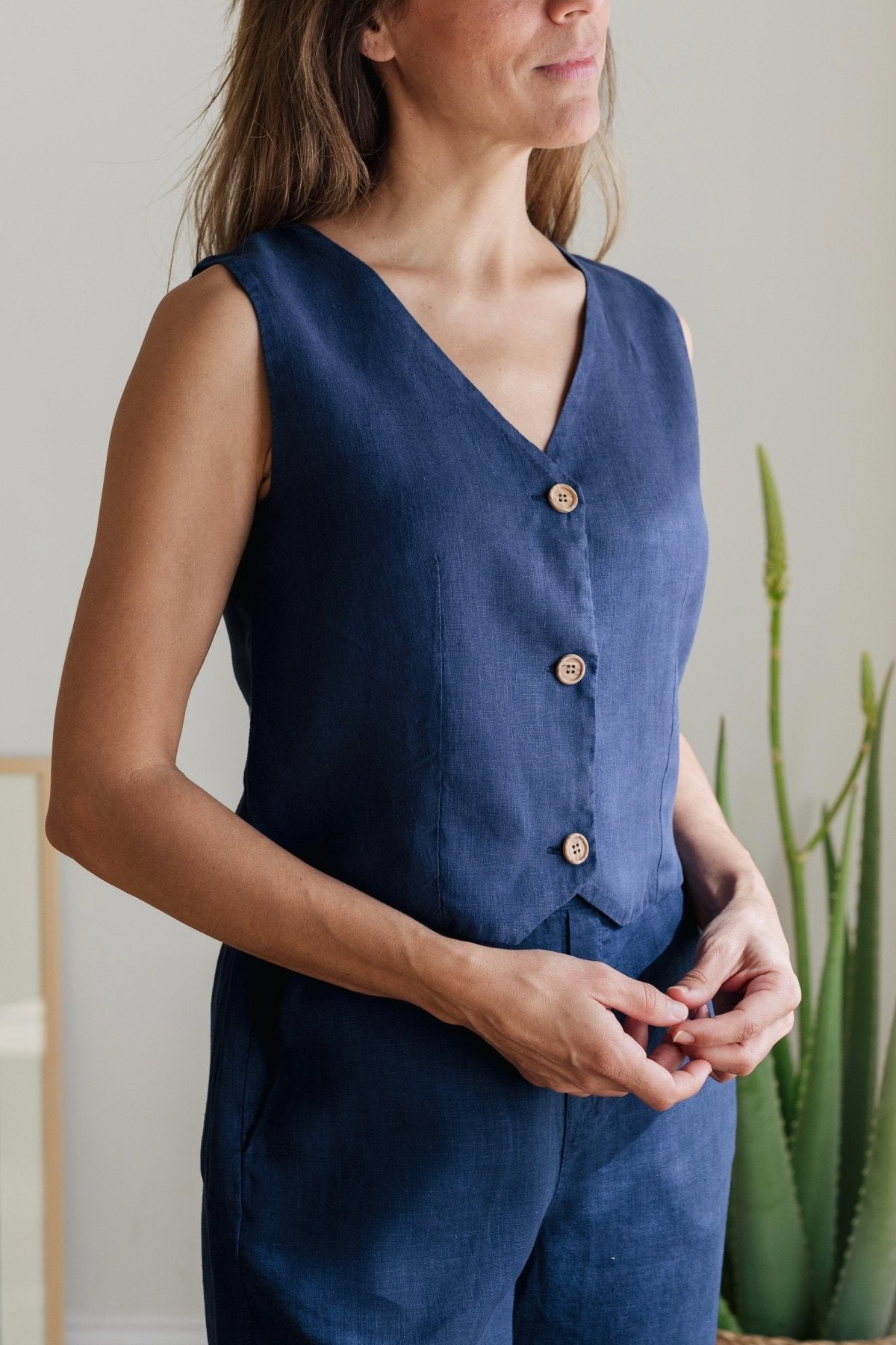 TWOTHIRDS  Gilet Ukonkivi Blue Night