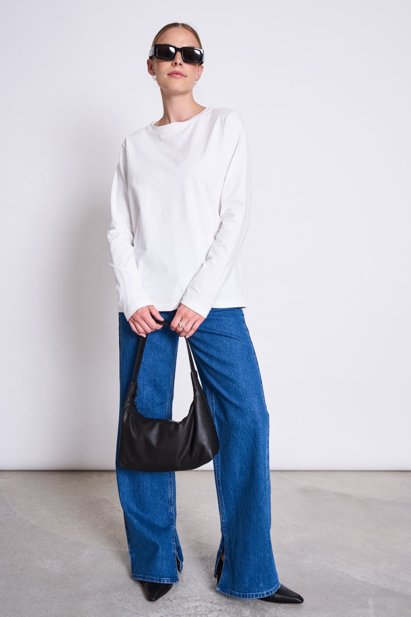 JAN 'N JUNE  T-Shirt Longsleeve Jongen Wit