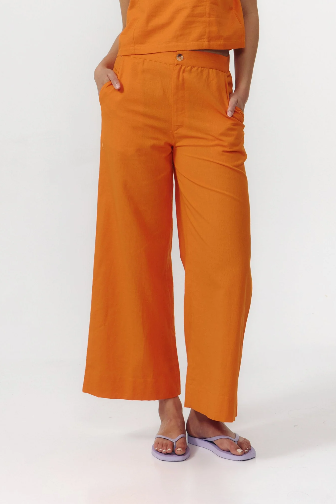 SUITE13LAB  Broek Ulla Oranje