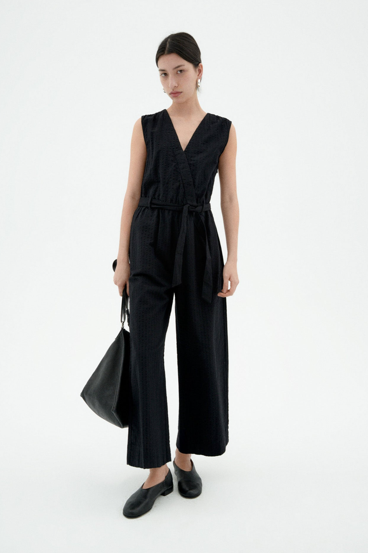 Thinking MU  Jumpsuit Seersucker Winona Zwart