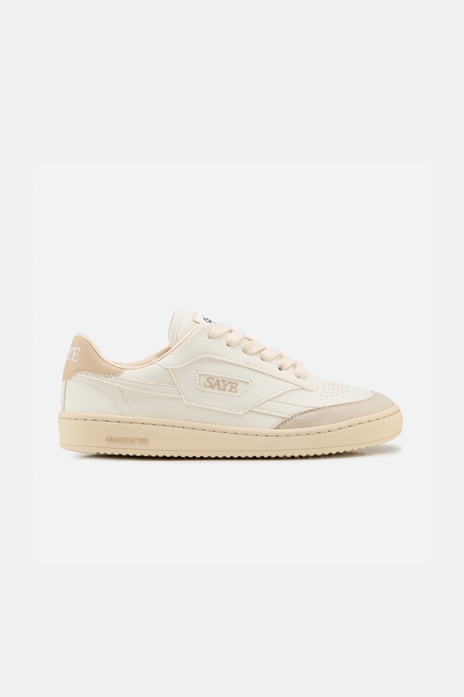 SAYE mannen vegan Sneakers M89 Ground Barefoot Almond
