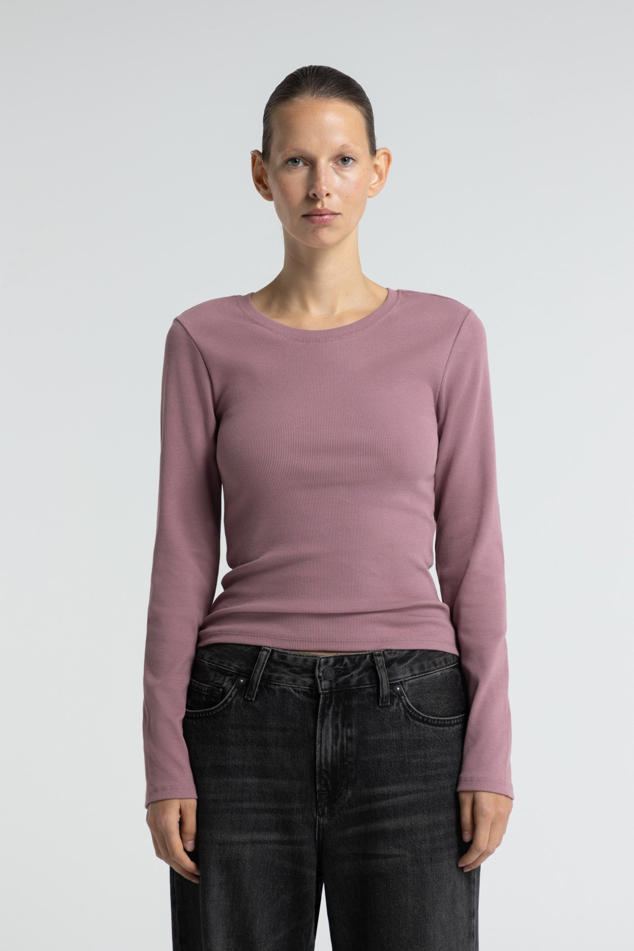 Kings of Indigo  Longsleeve T-Shirt Daigo Wistful Mauve