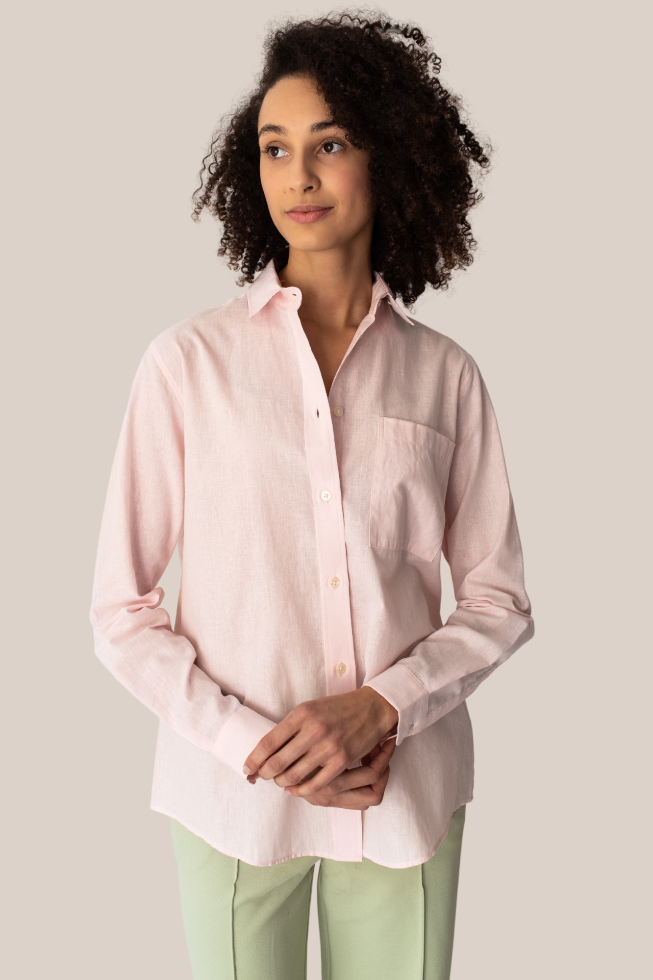 Arber Studio  Blouse Willow Peach Oranje