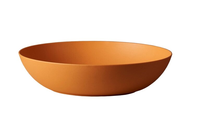 BioLoco Plant Soup Bowl, diep PLA bord van bioplastic - Oranje