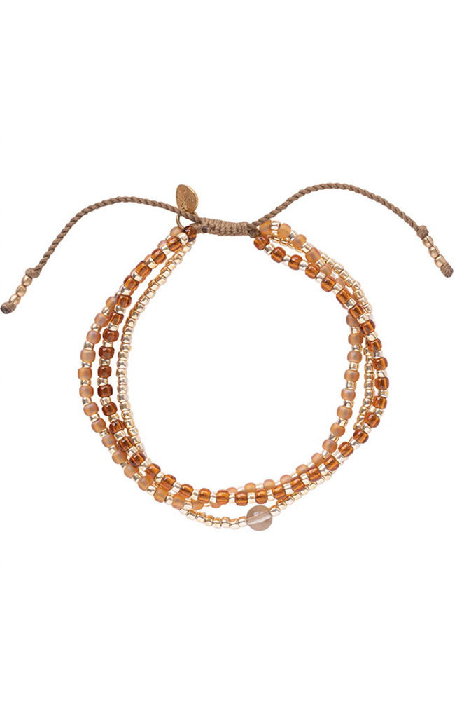 Loyal armband Citrine Gold