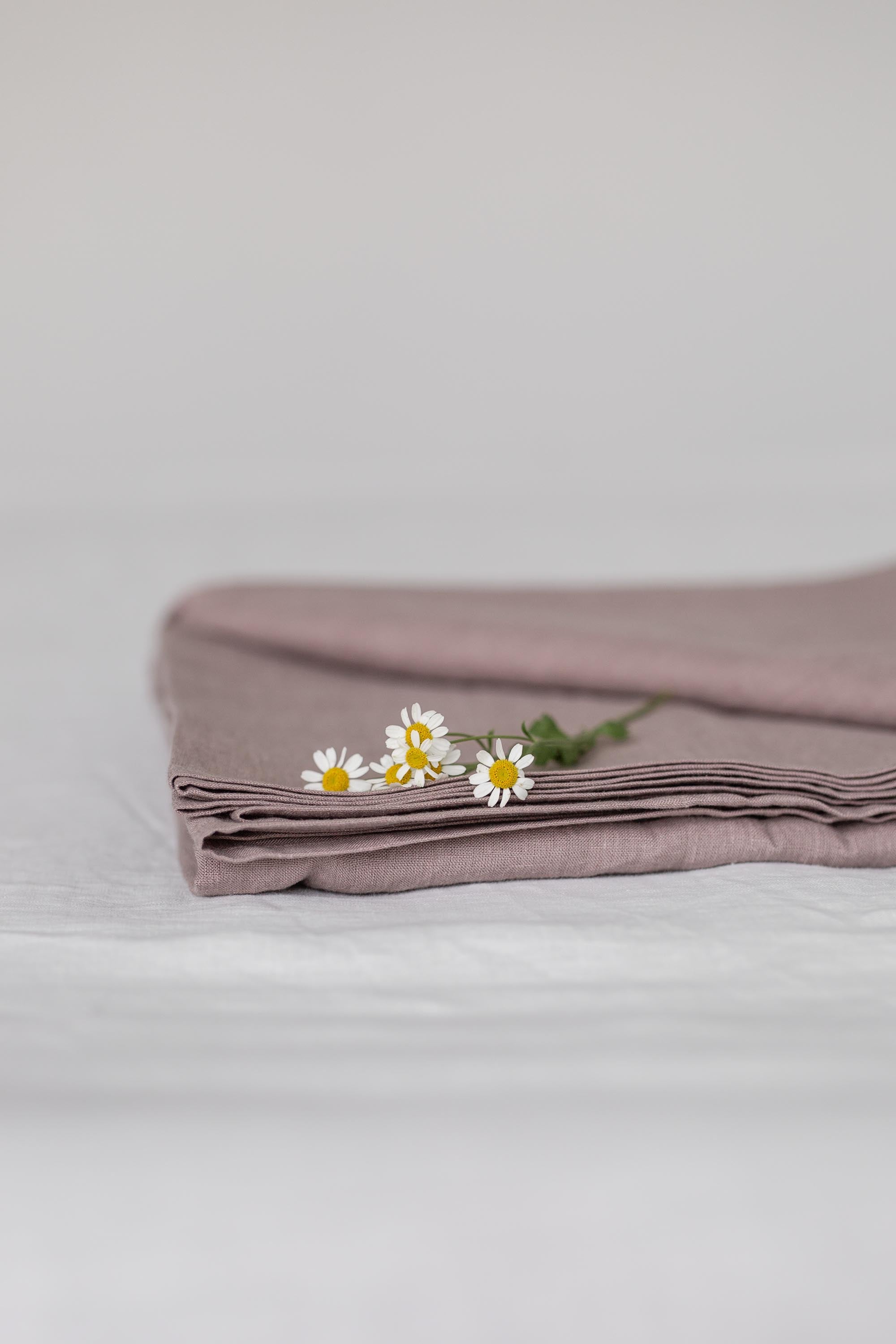 AmourLinen  Linnen Laken Rosy Brown