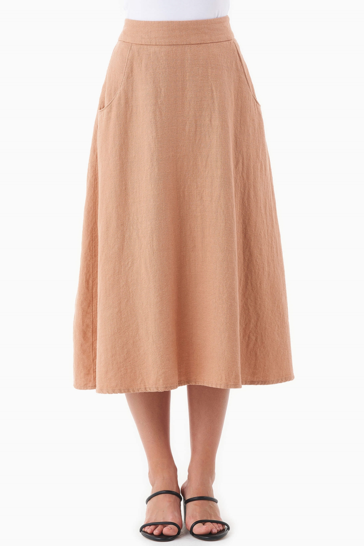ORGANICATION  Rok Midi Bruin/Lichtbruin