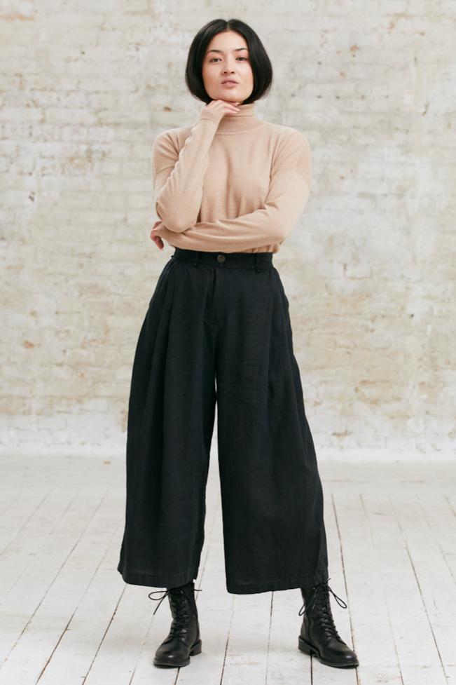 Jyoti - Fair Works  Culotte Awasi Zwart